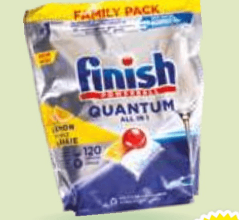 Finish Tablete za strojno pomivanje posode 120/1 - Akcija v trgovini E.Leclerc