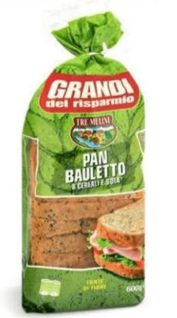 Sojin kruh z 8 žiti, rezine 600 g