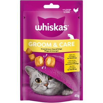 Whiskas prigrizek za mačke Knuspertaschen 180 g