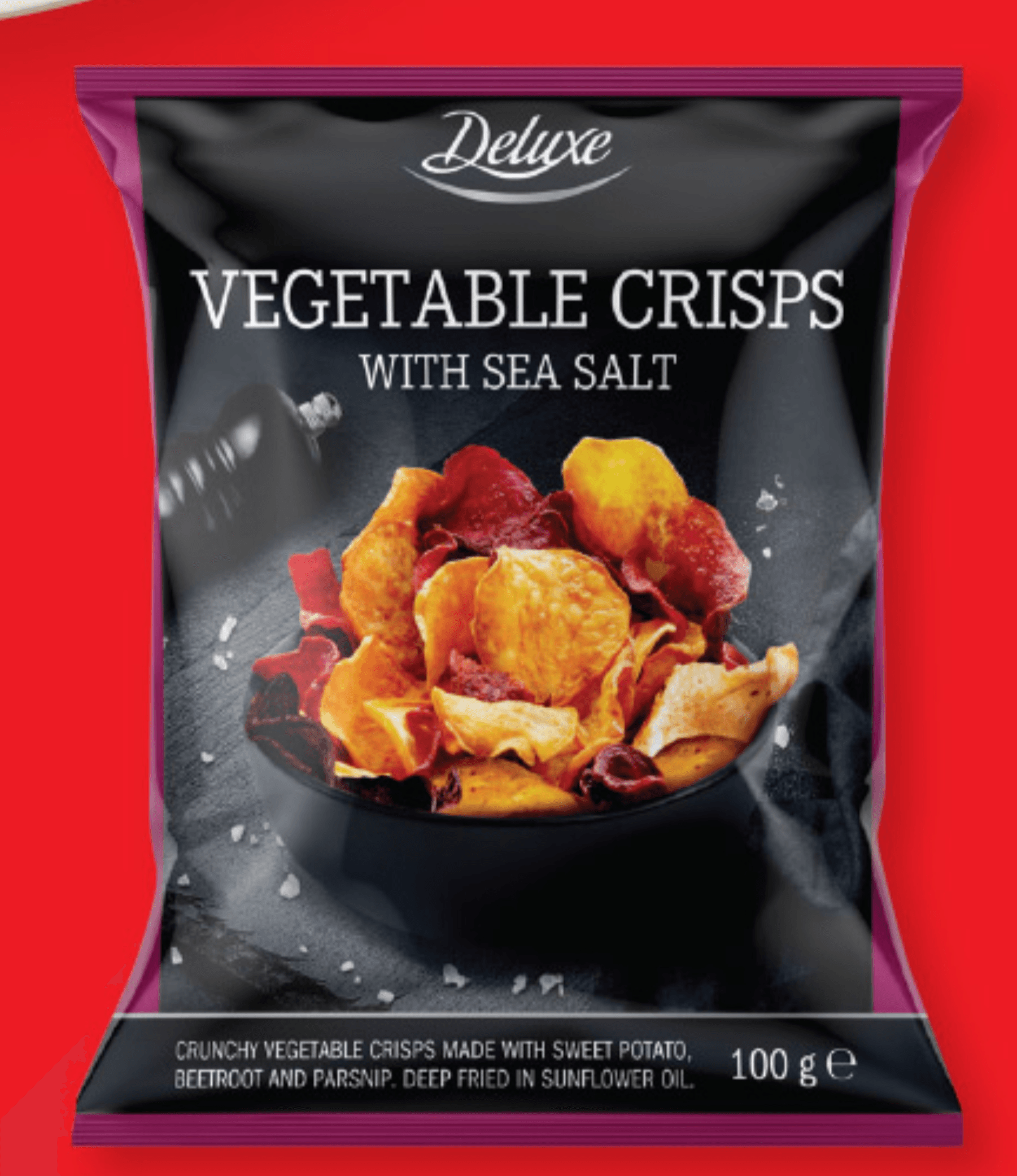 Deluxe Zelenjavni čips 100 g