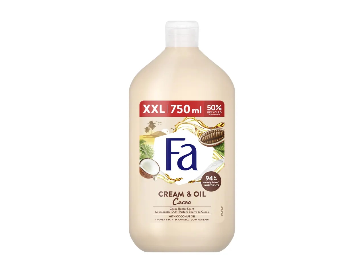 Gel za tuširanje Fa 750 ml