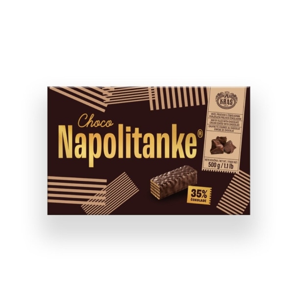 Čokoladne Napolitanke 500 g Kraš