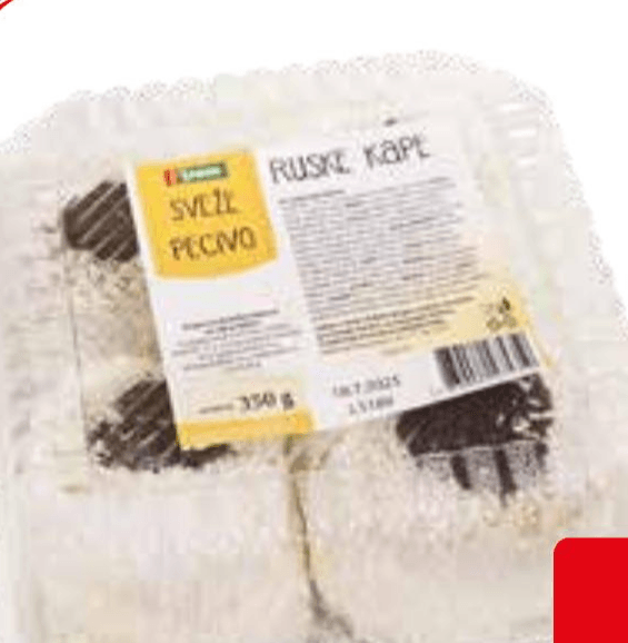Pecivo Ruske Kape 350 g - Akcija v trgovini Jager