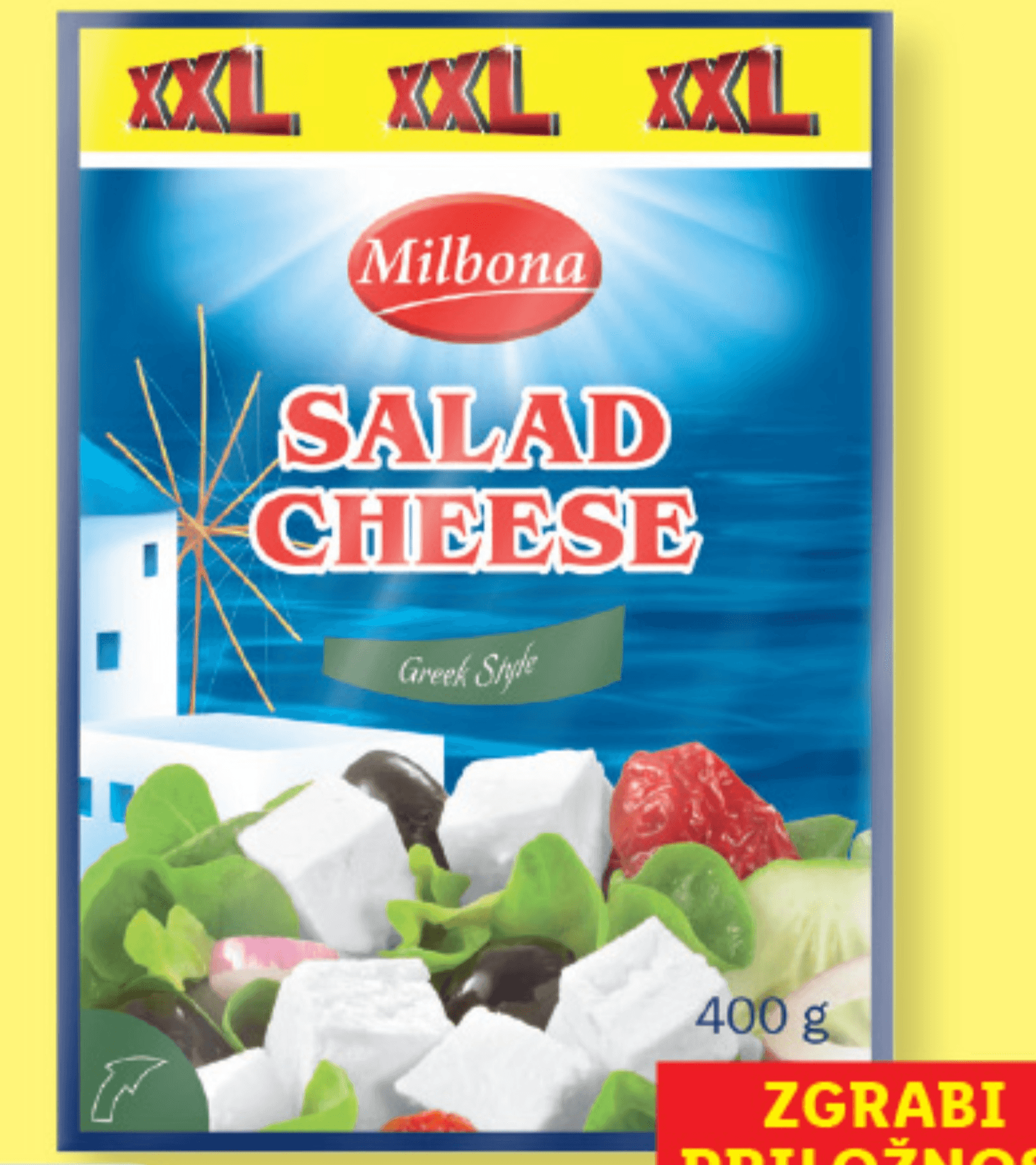 Milbona Mehki sir XXL 400 g Milbona