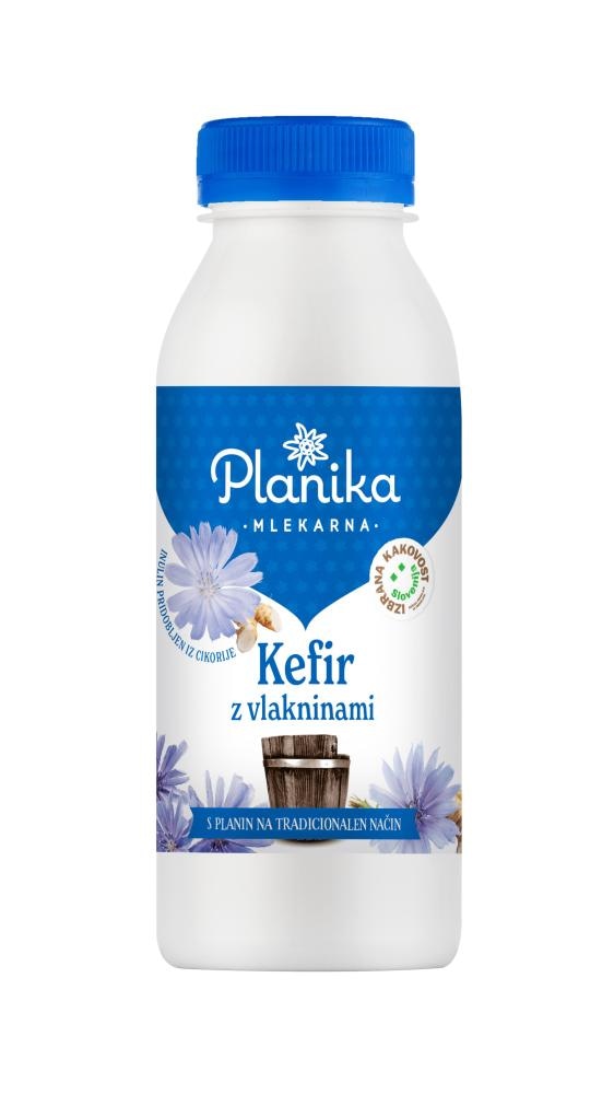 Planika Kefir z vlakninami 330 g