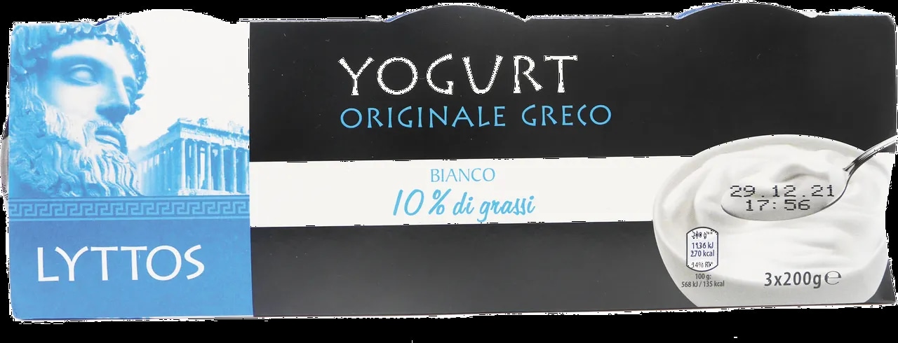 Lyttos Grški jogurt 3 x 200 g