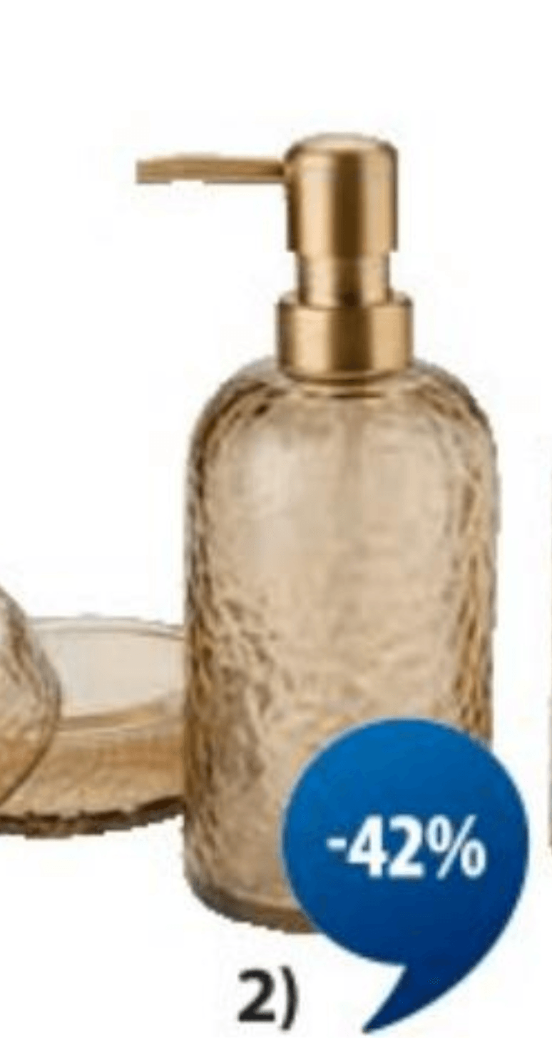 Dozirnik tekočega mila SANGIS Ø7xV19 cm