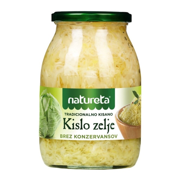 Kislo zelje ali kamniške kumarice Natureta 1 kg