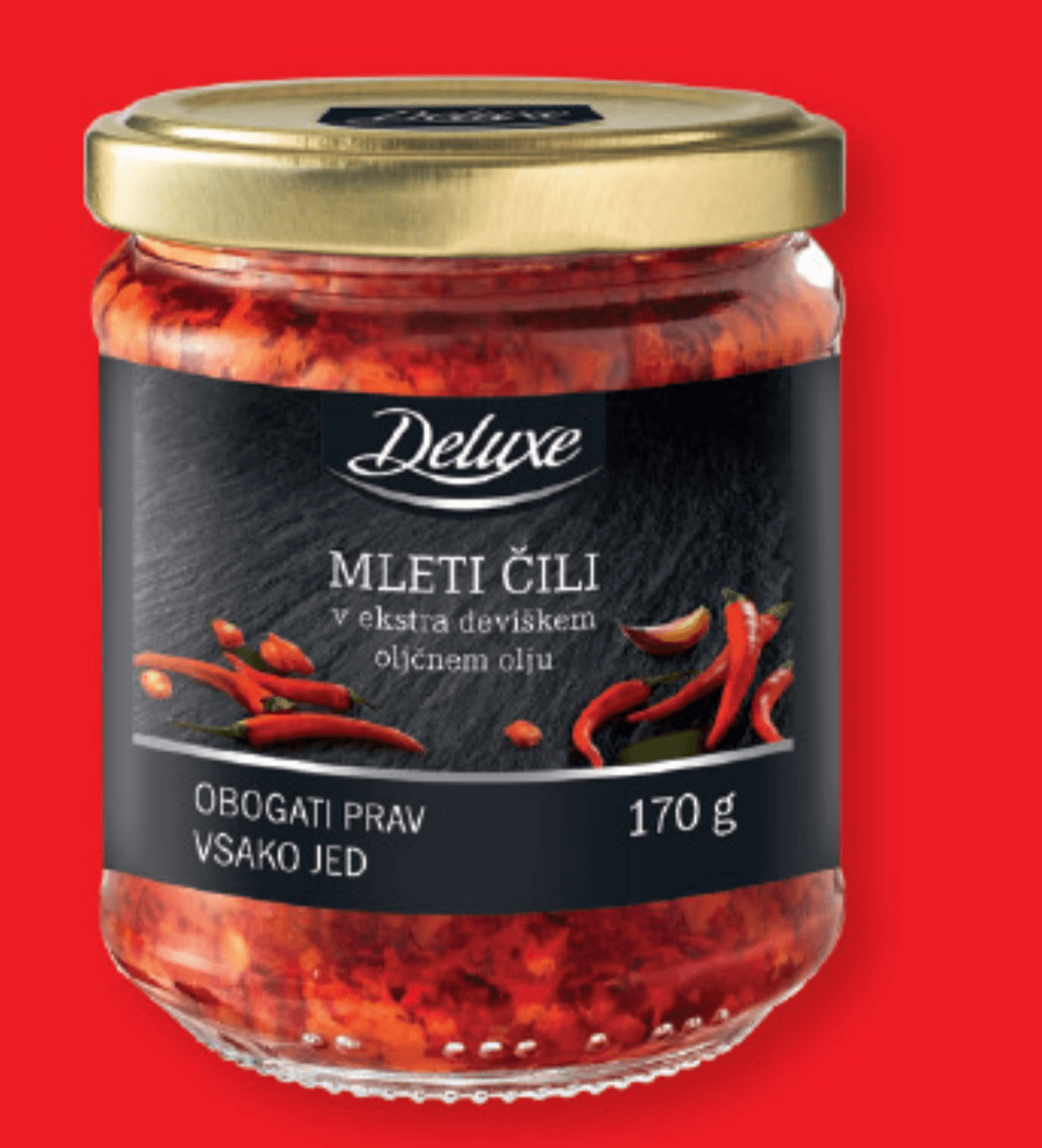 Deluxe Mleti čili 170 g