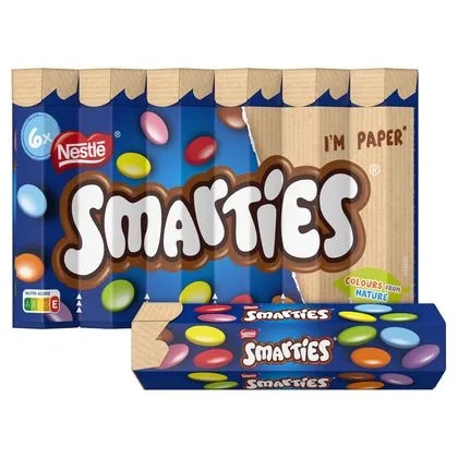 Bonboni Smarties 6x 34 g