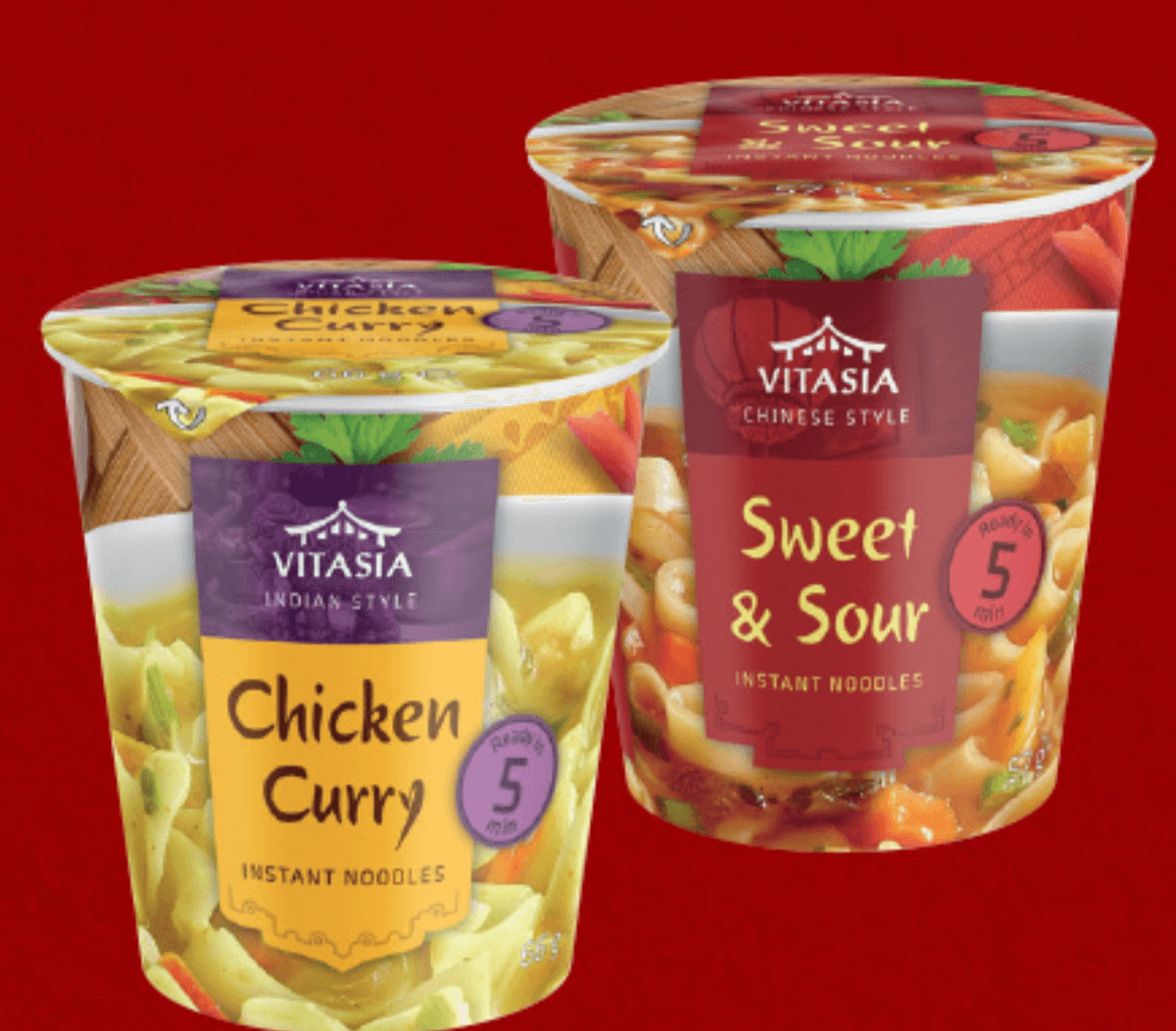 VITASIA Instant rezanci 44-66 g - Akcija v trgovini Lidl