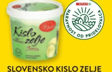 Slovensko kislo zelje Kmetija Jerin 1 kg