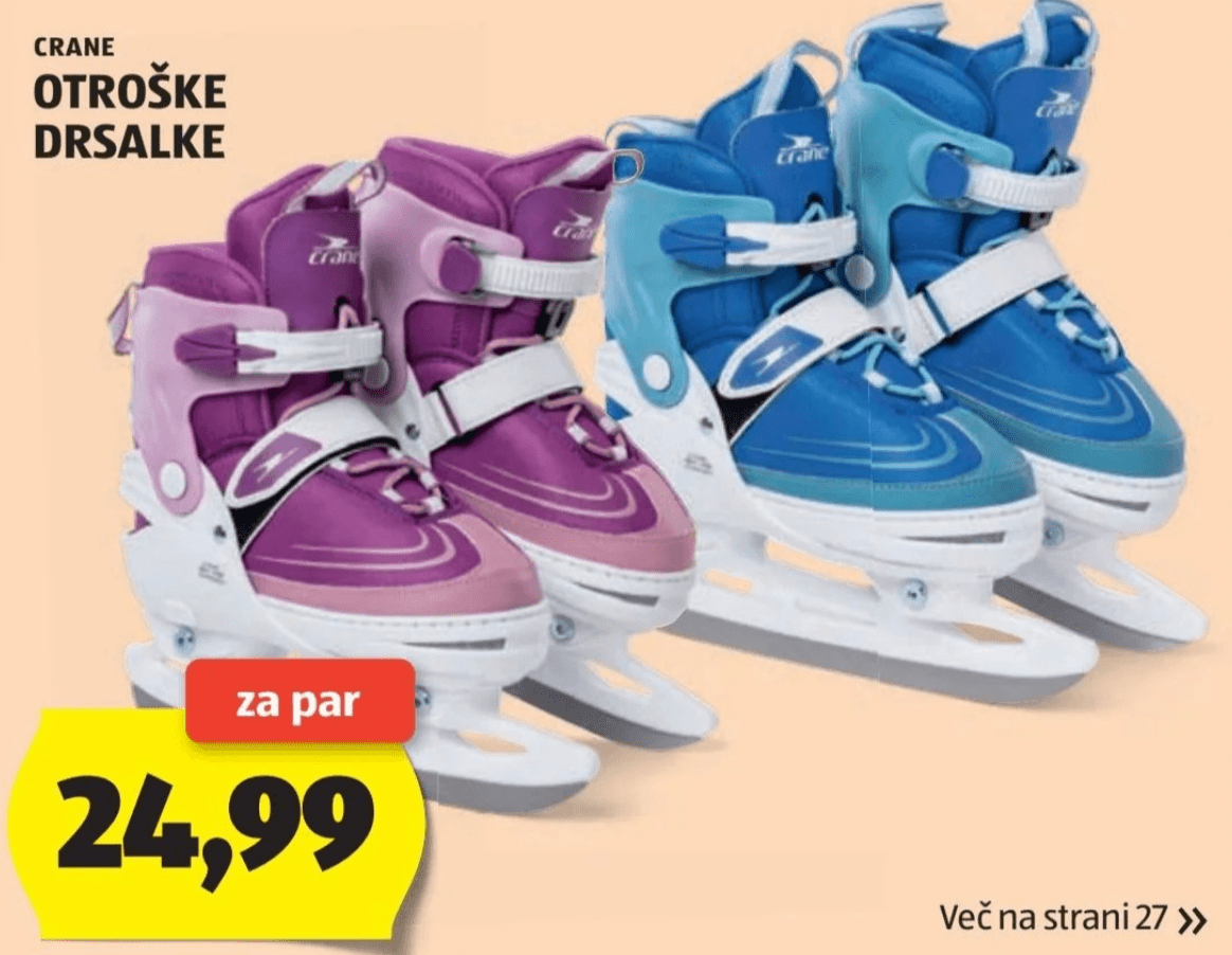 Crane Otroške drsalke