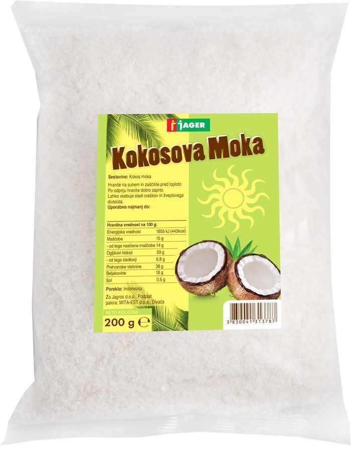 Kokosova moka 200 g