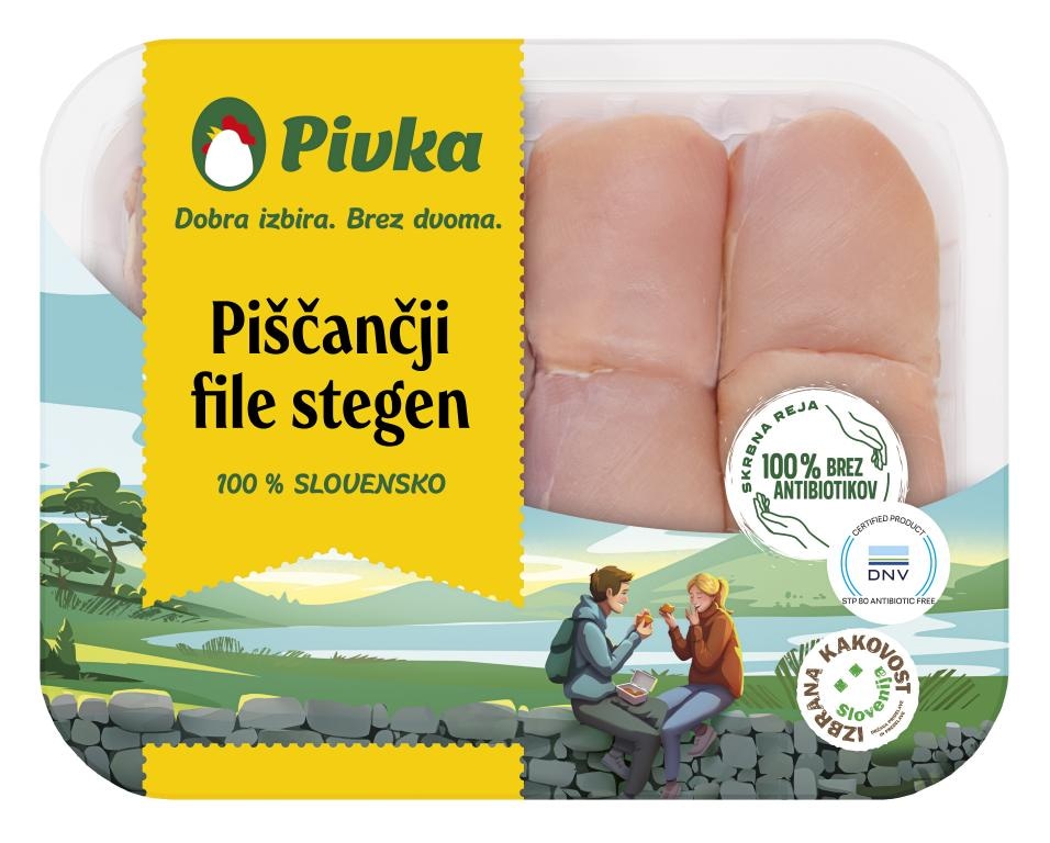 Pivka Piščančji file stegen 400 g
