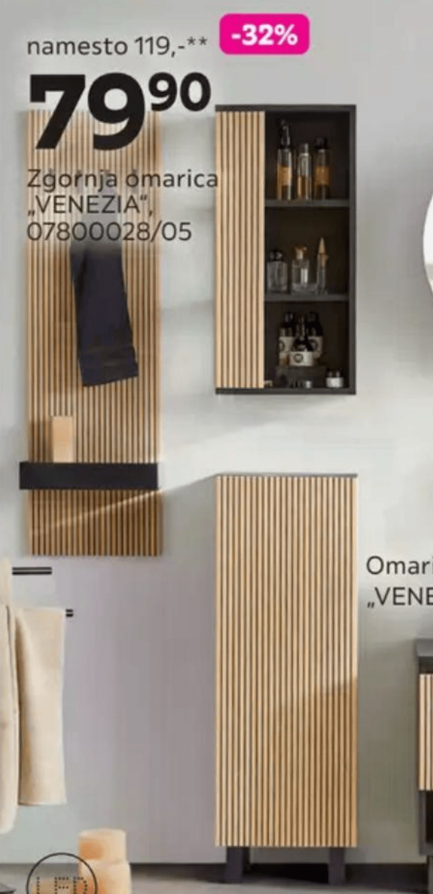 Zgornja omarica „VENEZIA"