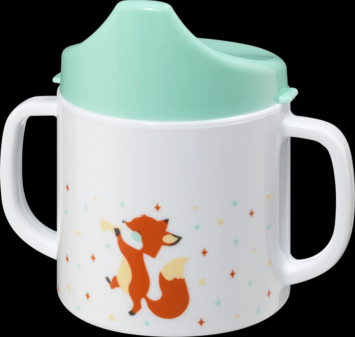 Beauty Baby lonček za učenje pitja z ročajem 300 ml, 1 kos