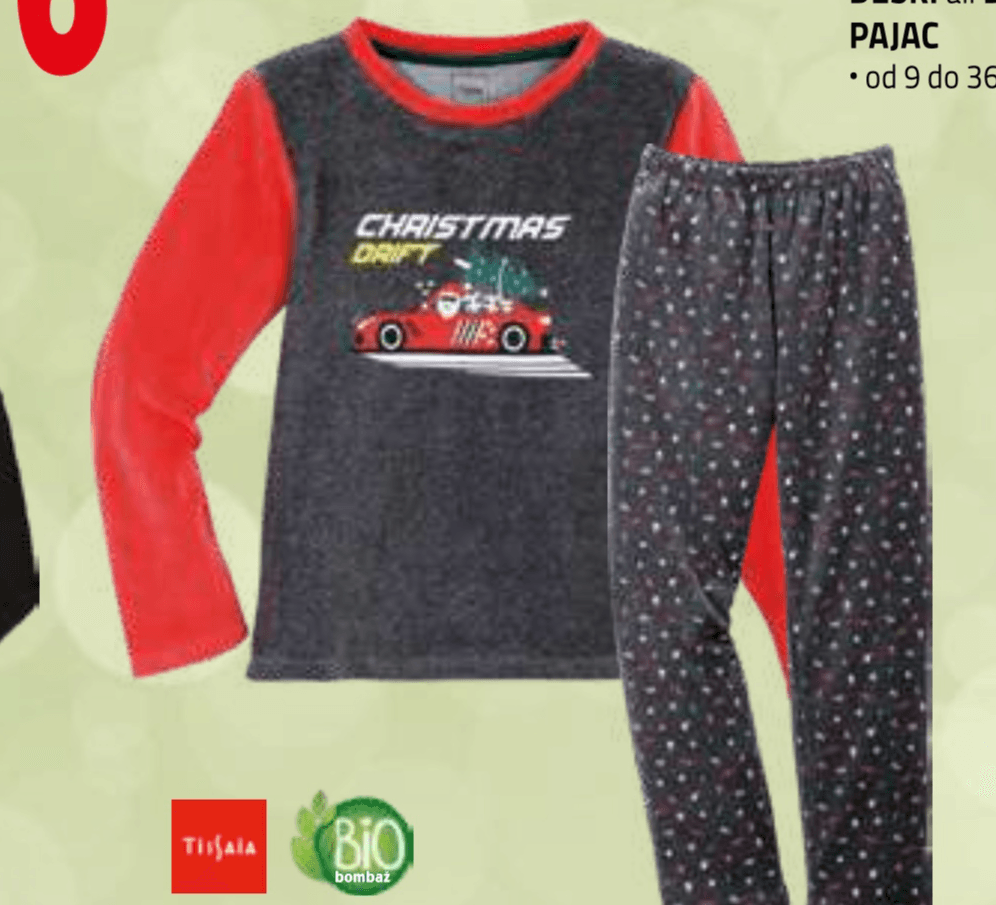 Deška pižama iz velurja