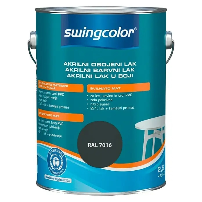 Mix akrilni barvni lak 'Basis 1 ali 4' 2,5 l