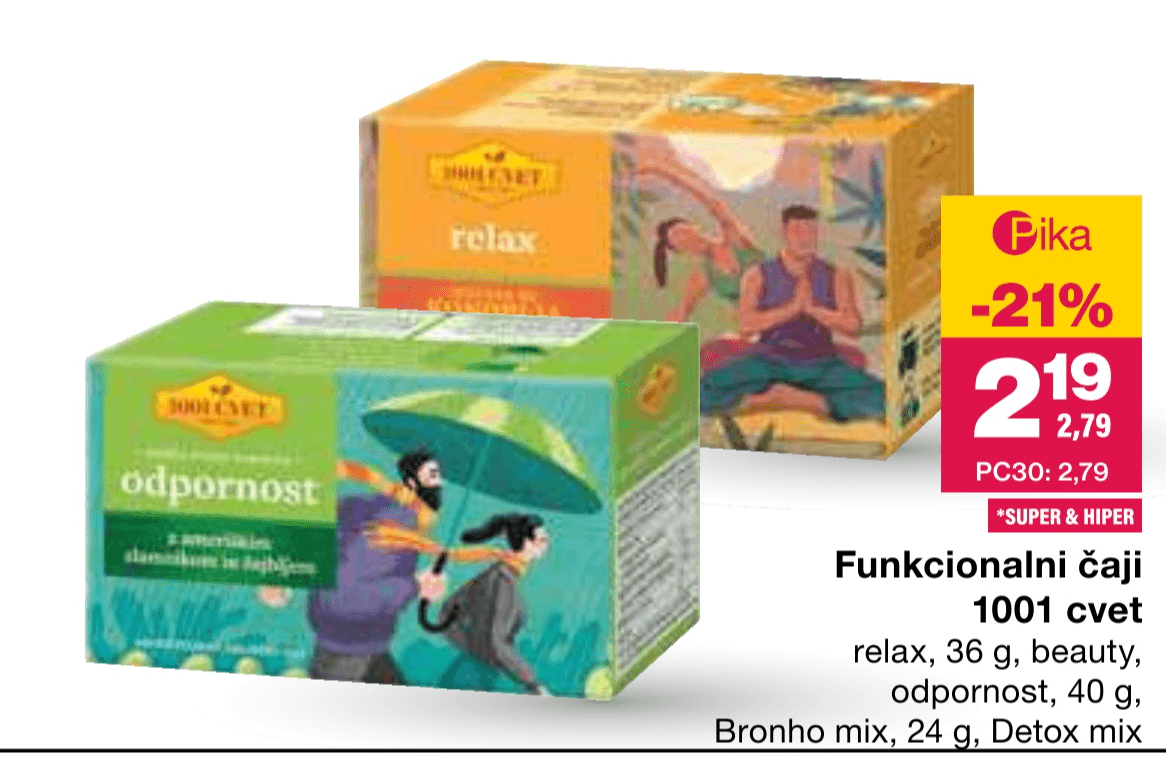 Funkcionalni čaji 1001 cvet