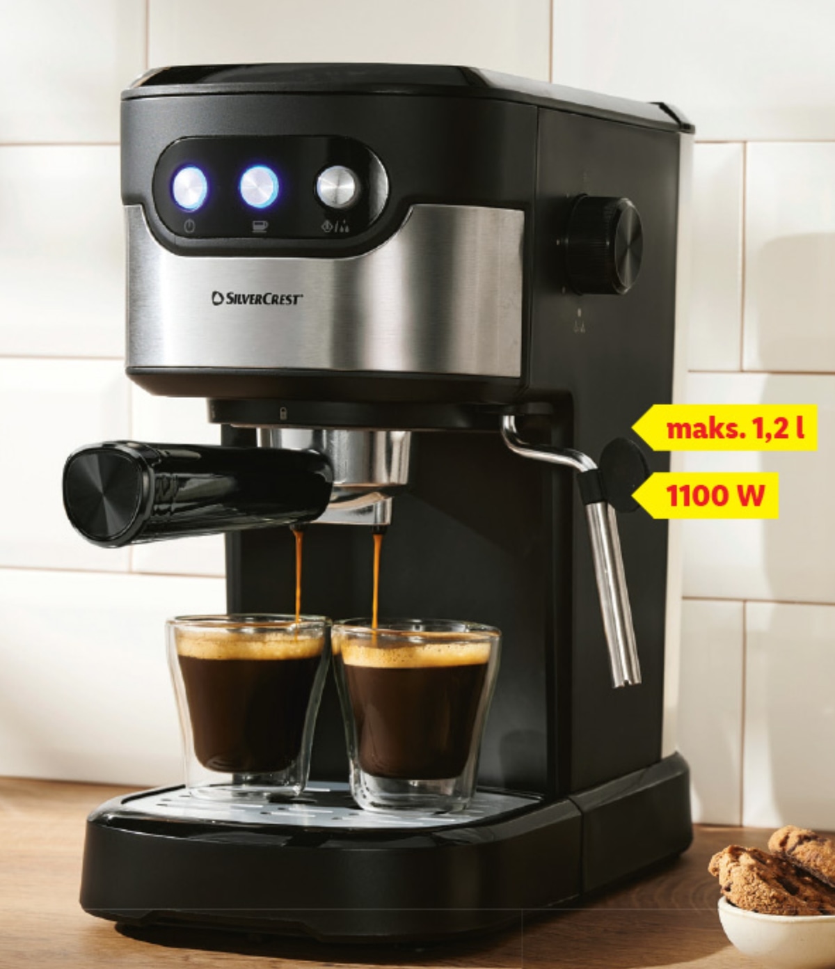 SILVERCREST Kavni aparat za espresso - Akcija v trgovini Lidl