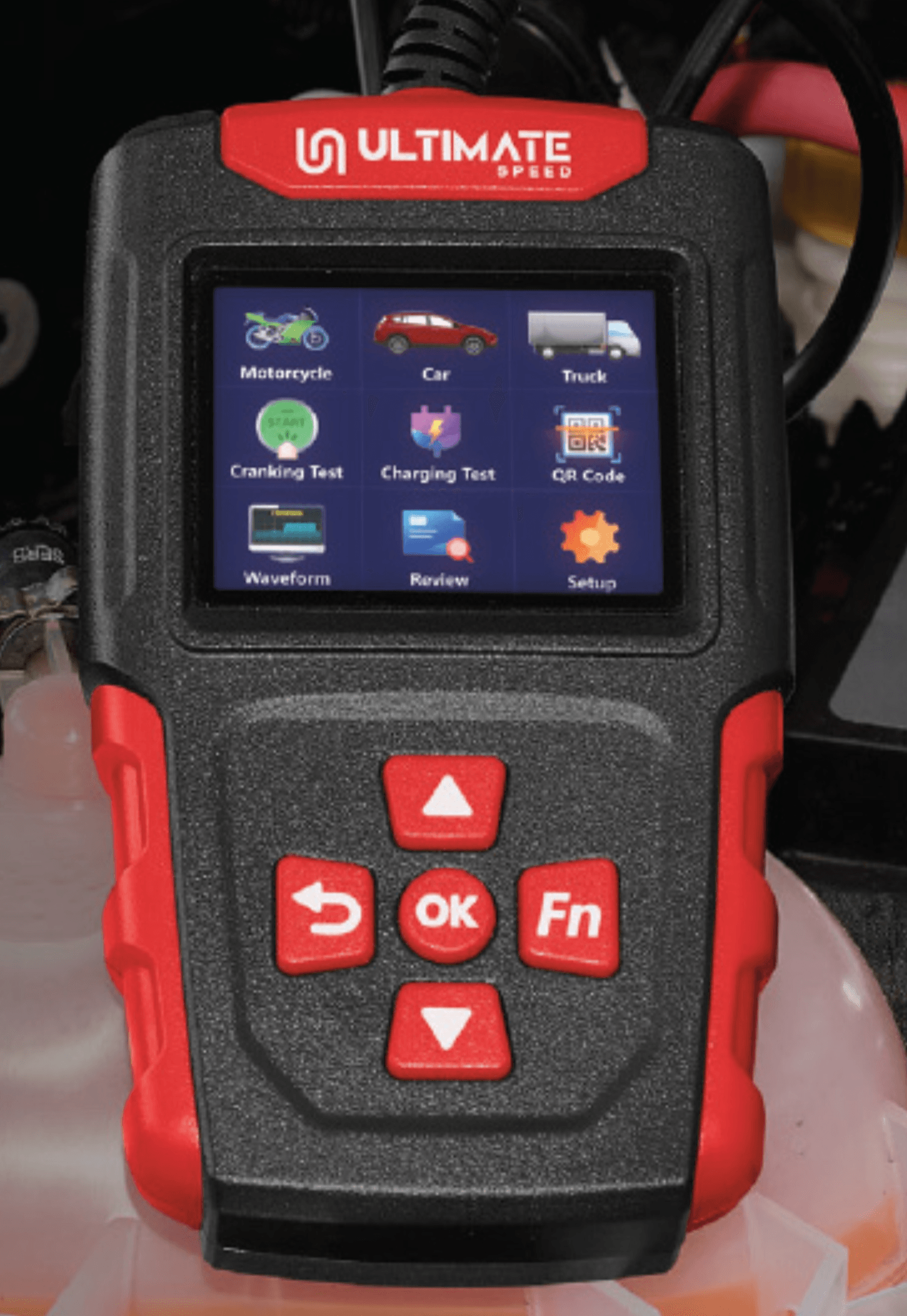 ULTIMATE SPEED Naprava za diagnostiko akumulatorja motornih vozil