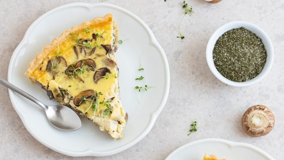 Quiche z zelenjavo in šampinjoni 240 g