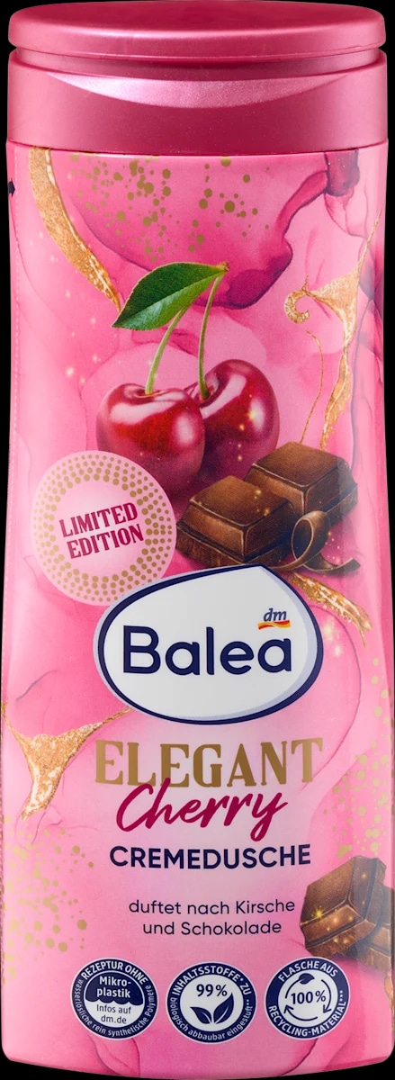 Balea Elegant Cherry gel za prhanje 300 ml