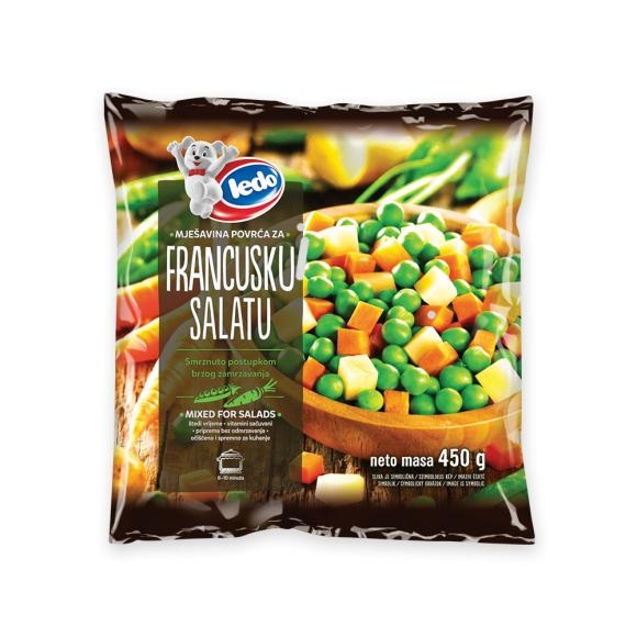 Zelenjava za francosko solato 400 g