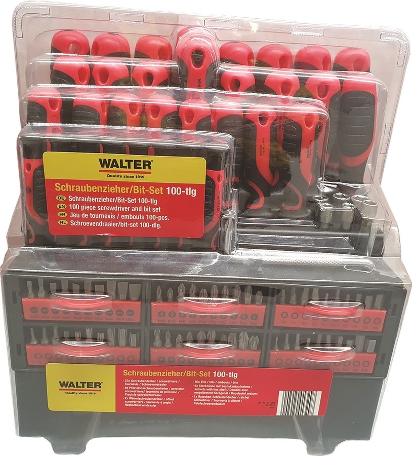 Set izvijačev Walter 100/1