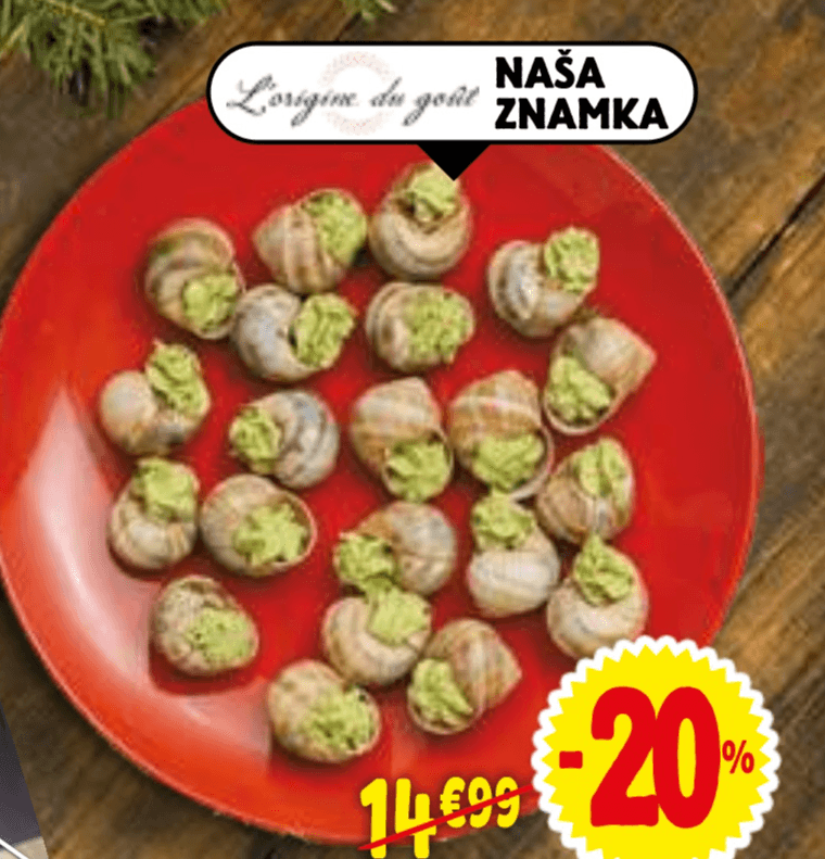 Nadevani polži po burgundsko L'Origine du Gout 220 g