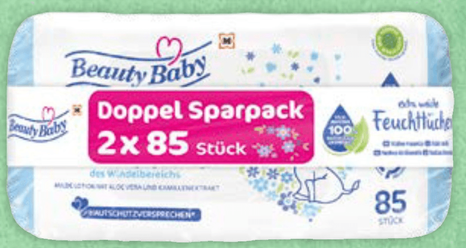 Beauty Baby Comfort otroški vlažni robčki 2 x 85 kosov