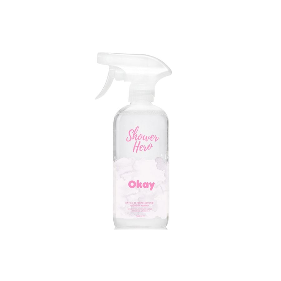 Okay Shower Hero Čistilo za preprečevanje vodnega kamna 500 ml