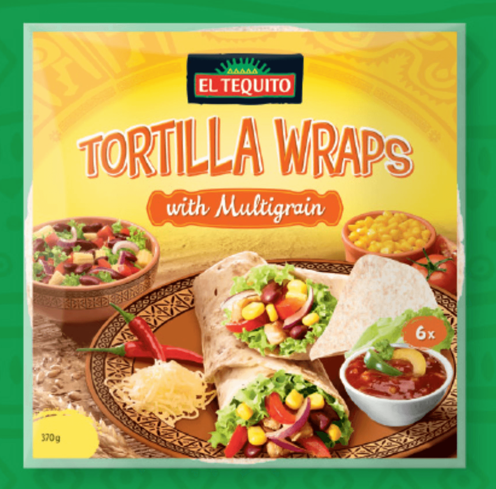 El Tequito Večzrnate tortilje 370 g