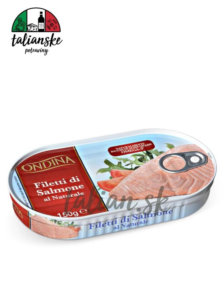 Fileji lososa v naravnem soku Ondina 150 g