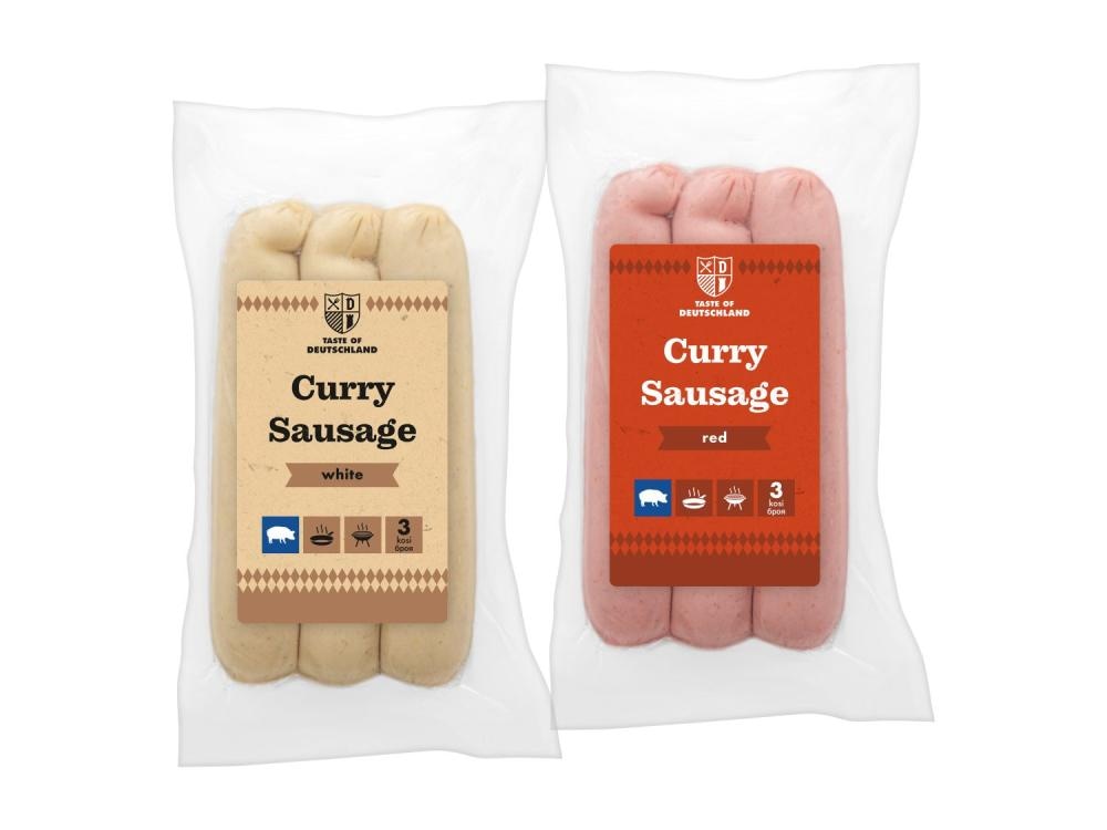 Taste of Deutschland Pečenica za jed „Currywurst“ 300 g