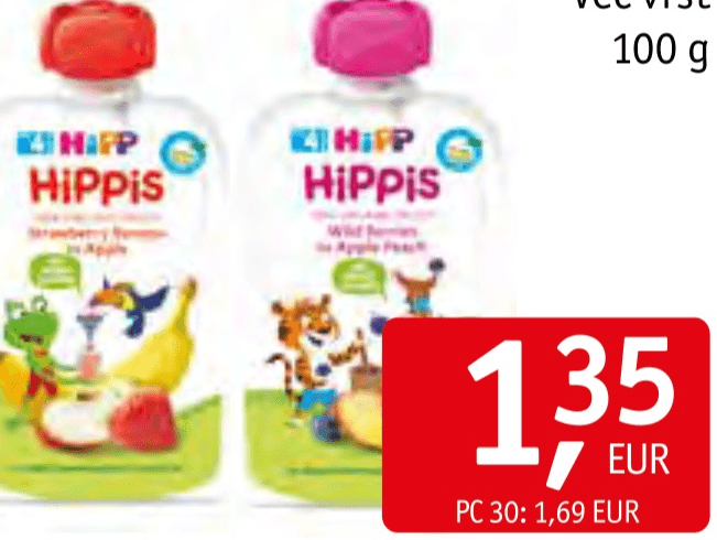 Sadne kašice Hipp 100 g