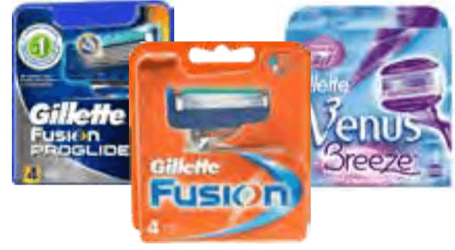 Gillette in Venus nadomestna rezila