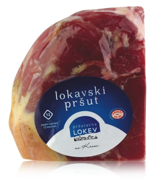 Lokavski pršut 1 kg Pršutarna Lokev