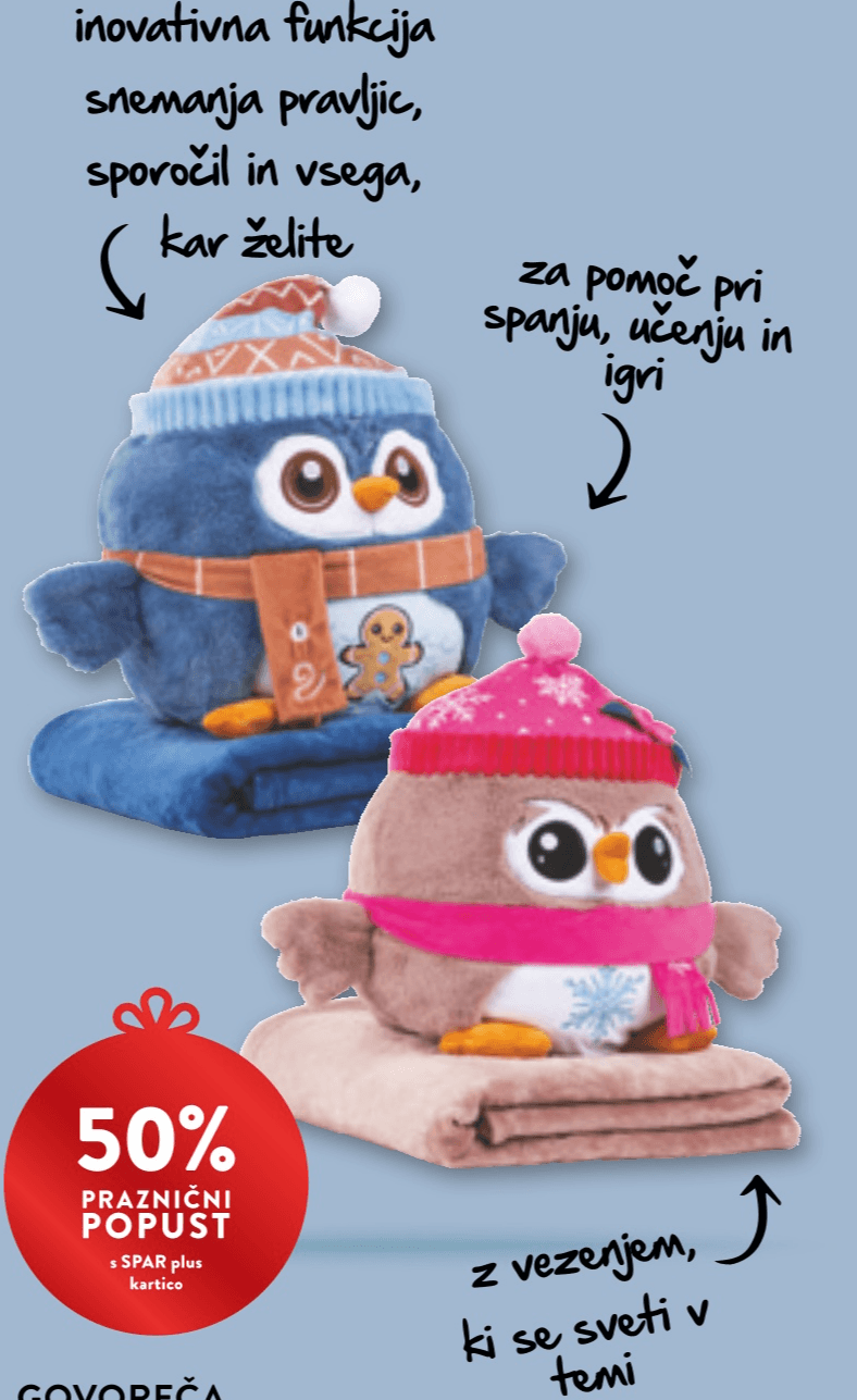 Svilanit Govoreča sovica 3 v 1