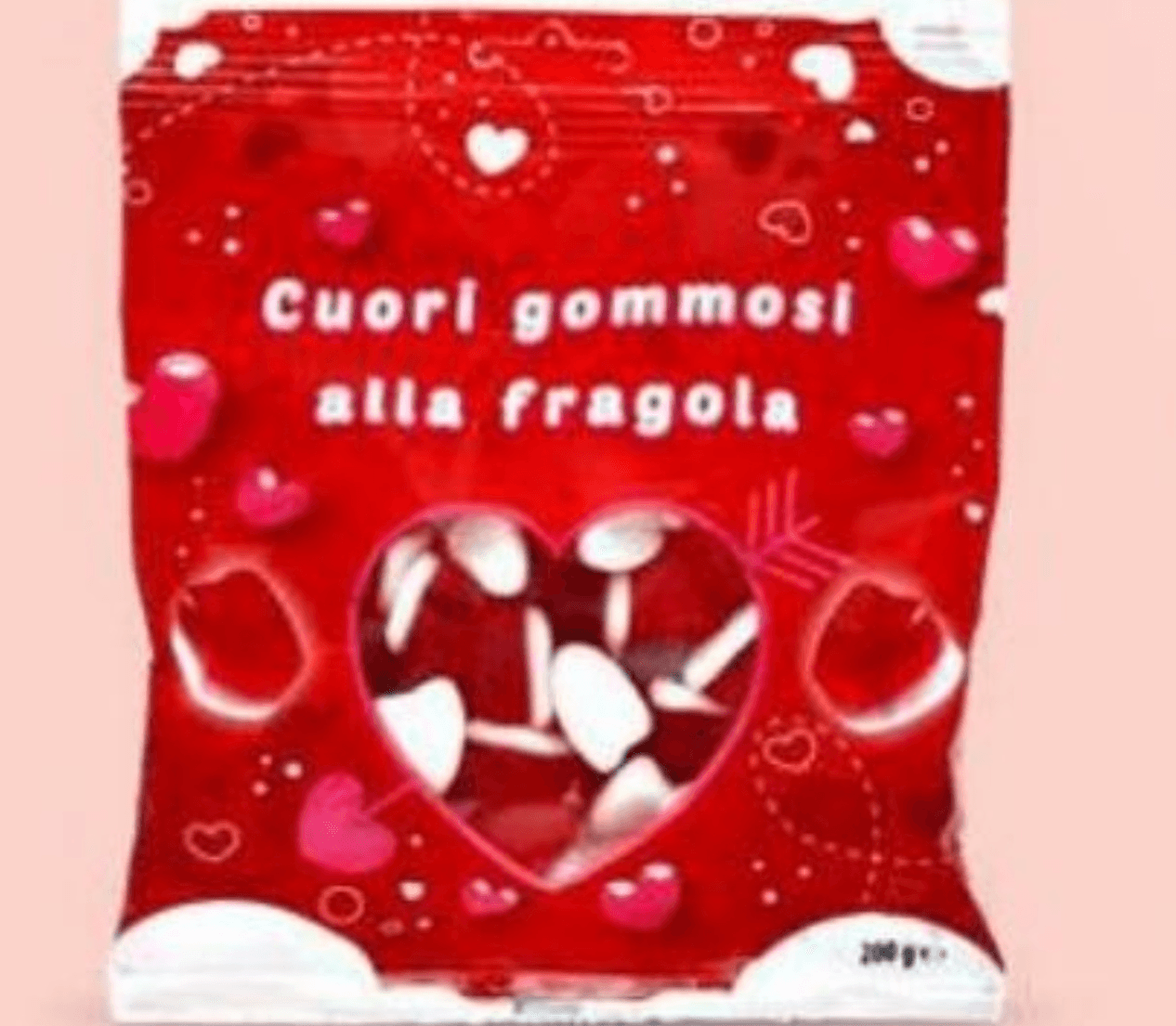 Gumijasti srčki 200 g - Akcija v trgovini Eurospin