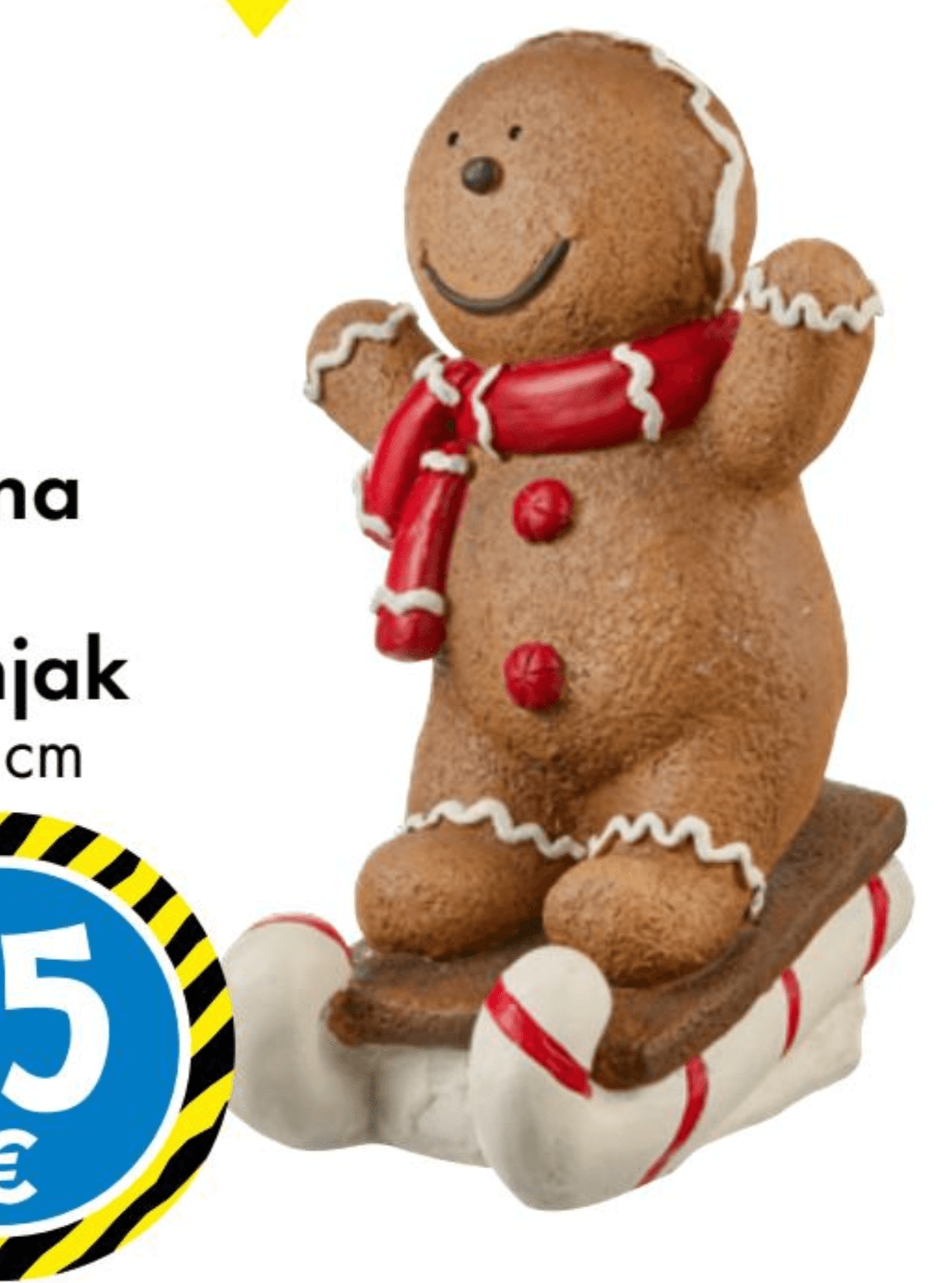 Okrasna figura medenjak pribl. 35 cm