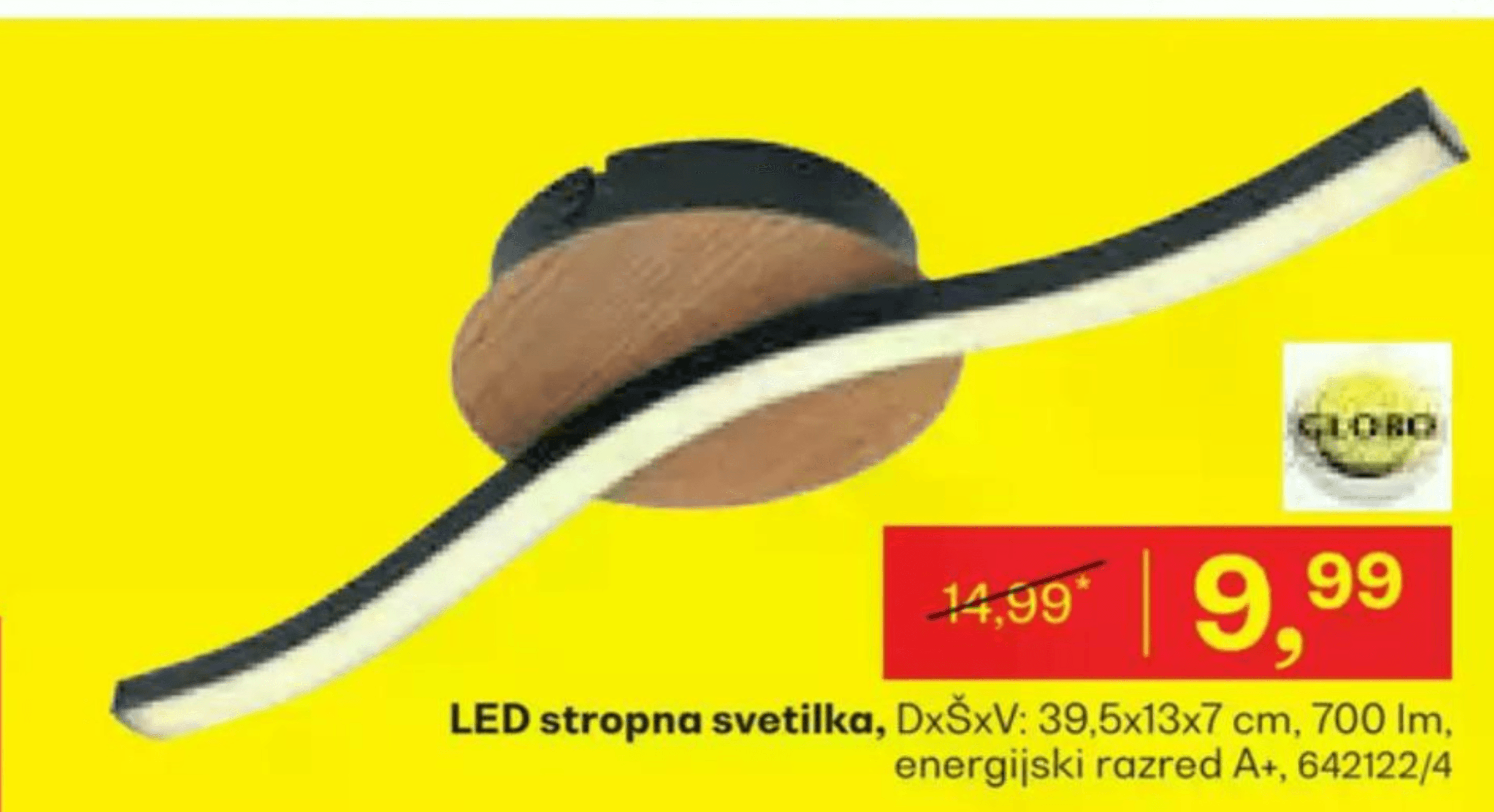 LED stropna svetilka