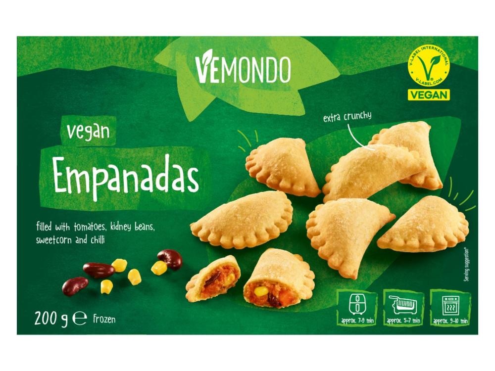 Vemondo Veganski žepki „Empanadas“ 200 g