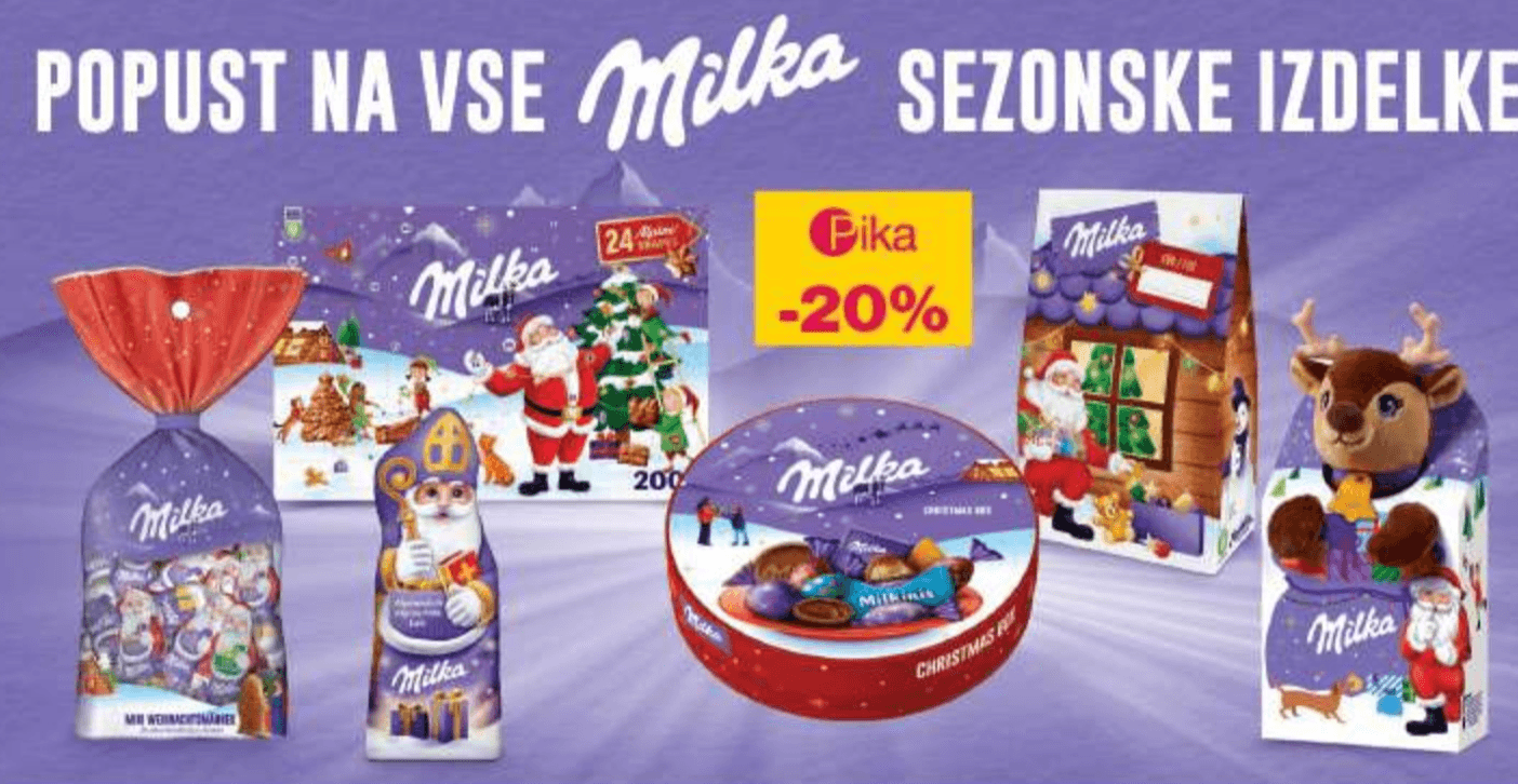 Milka Sezonski izdelki
