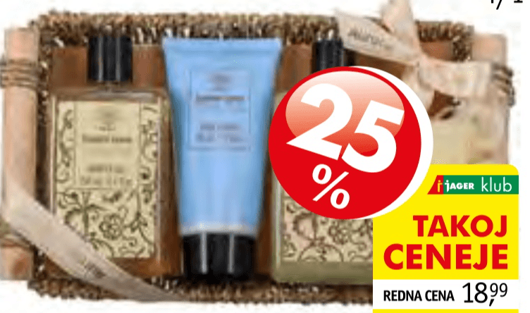 Darilni set Aurora White tea 4/1