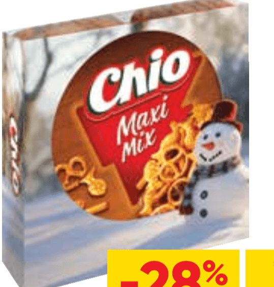 Slano pecivo Chio Maxi Mix 250 g