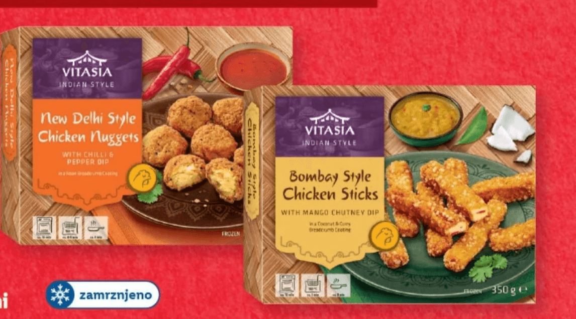 VITASIA Piščančje jedi 350 g - Akcija v trgovini Lidl