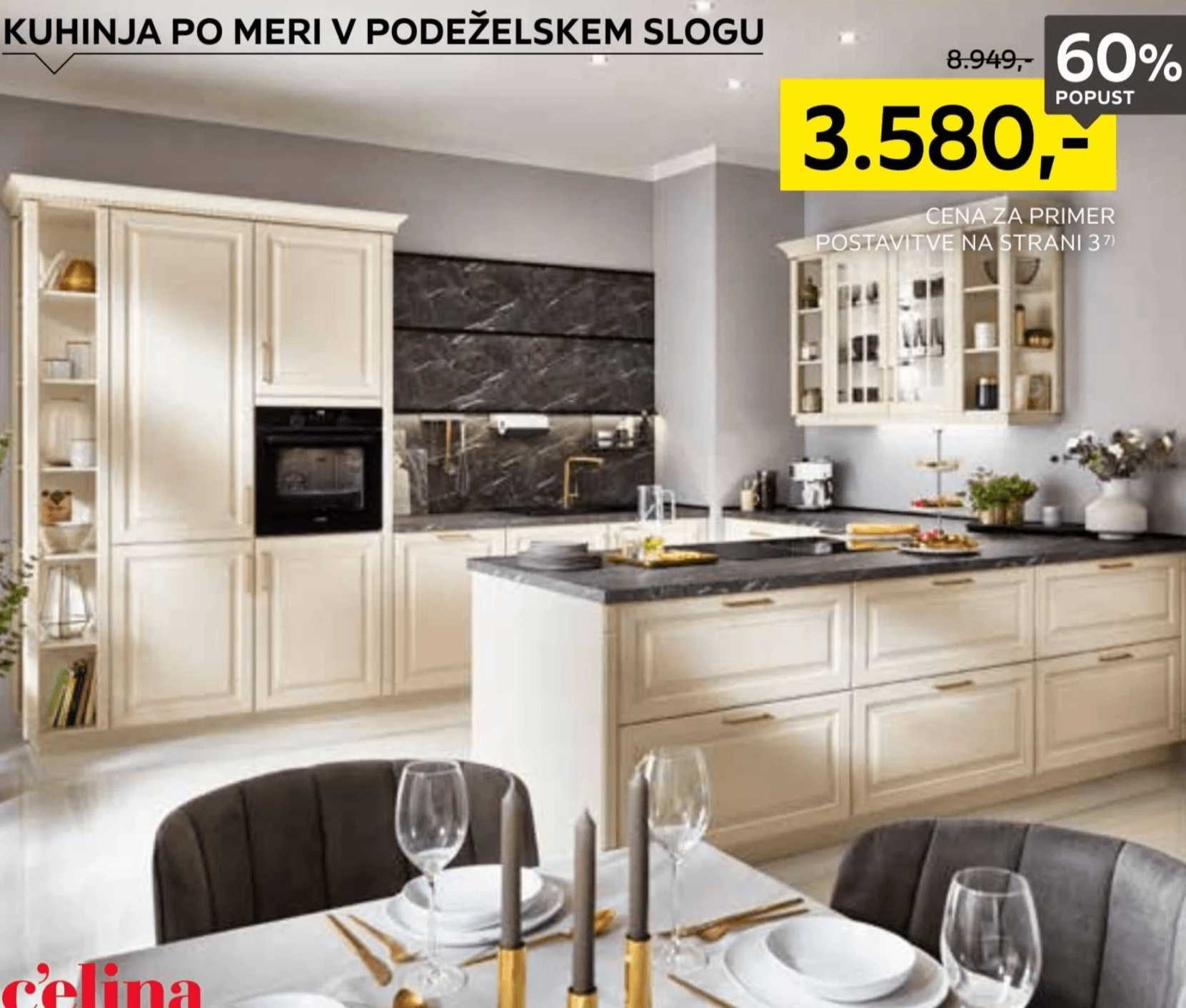 Kuhinja po meri c'elina