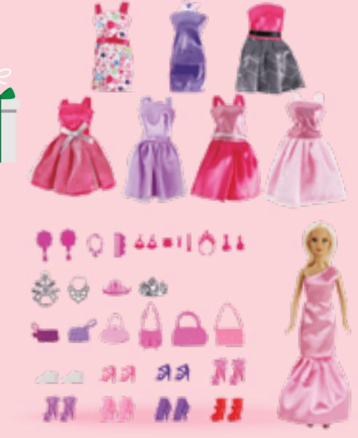 Modna punčka z dodatki - Akcija v trgovini Spar